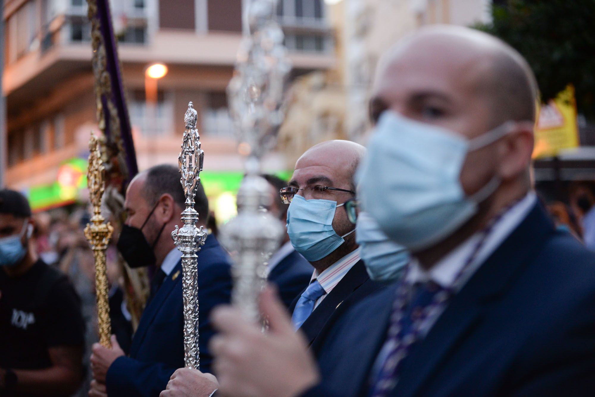 Traslado de la Virgen de la Victoria desde la Catedral de Málaga