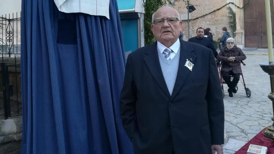 Fallece a los 89 años Martí Crespí, el miembro más veterano de la Obreria de Sant Antoni de sa Pobla