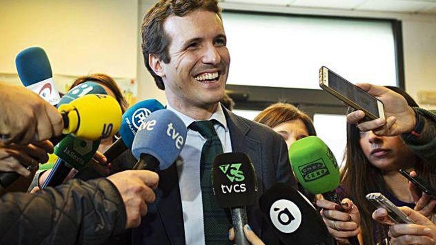 El líder dels populars, Pablo Casado