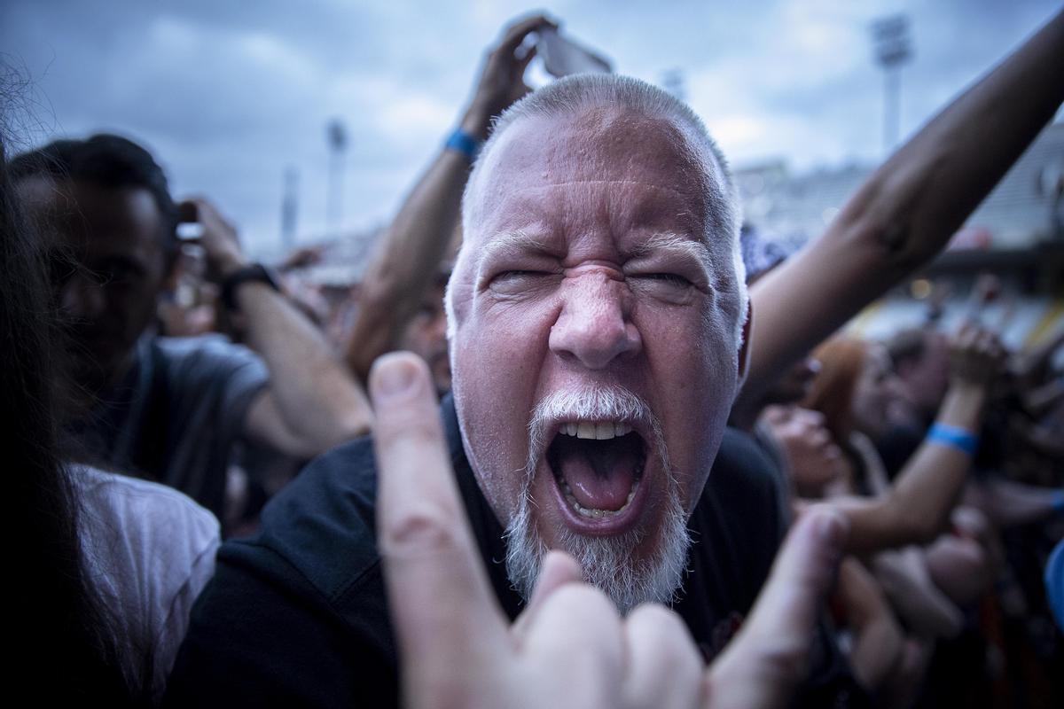 El concierto de Iron Maiden en Barcelona, en imágenes