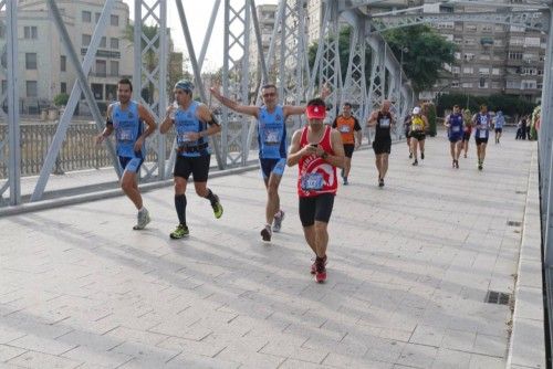 II Maratón de Murcia: Paso por el Puente de Hierro