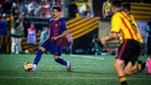 Xavi Espart fue uno de los mejores en el partido de la primera vuelta