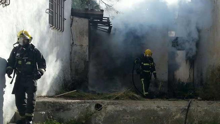 Incendio en La Aldea