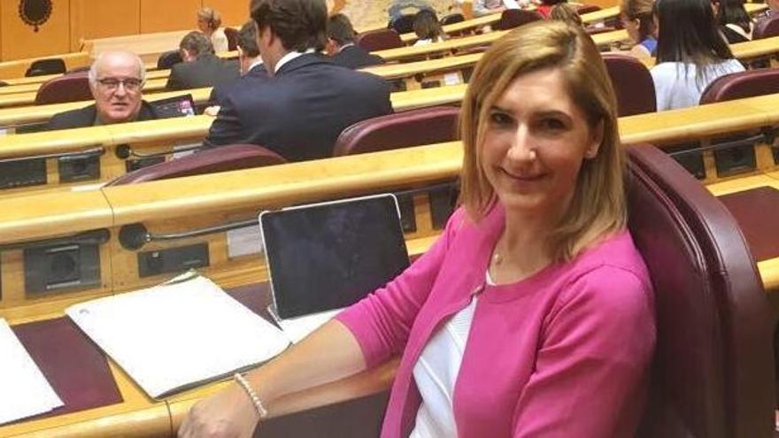 La senadora del PP de la provincia de Castellón, Salomé Pradas.