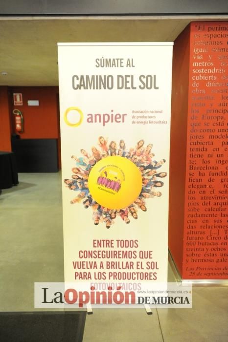 Jornada de la Asociación Nacional de Productores de Energía Fotovoltaica (Anpier) en Murcia