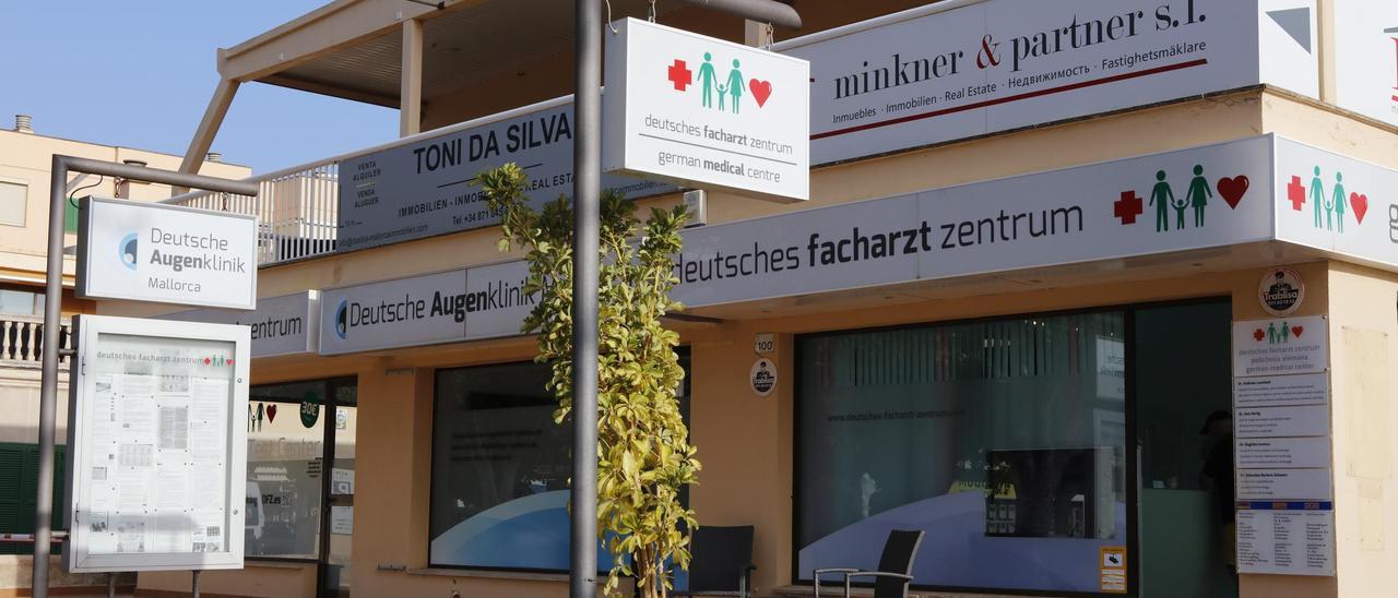 Das Deutsche Facharzt Zentrum in Santa Ponça auf einer Archivaufnahme von 2022.