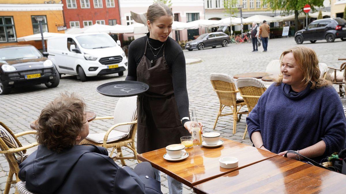 Terraza en Copenhage (Dinamarca).