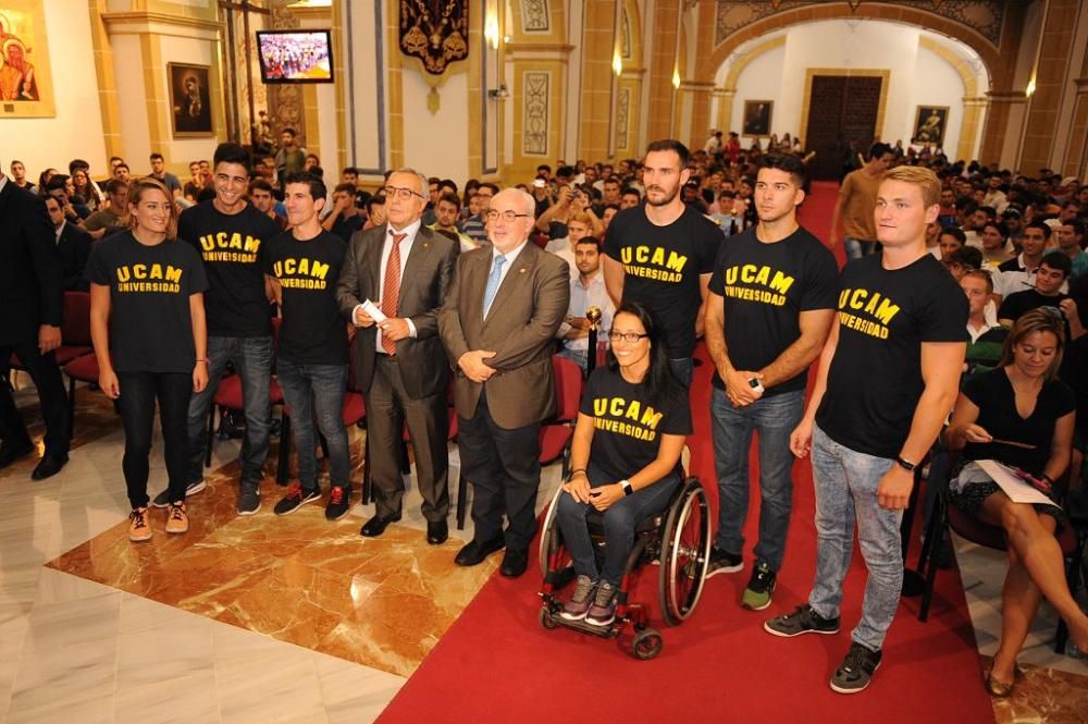 La UCAM vuelve a reunir a sus olímpicos