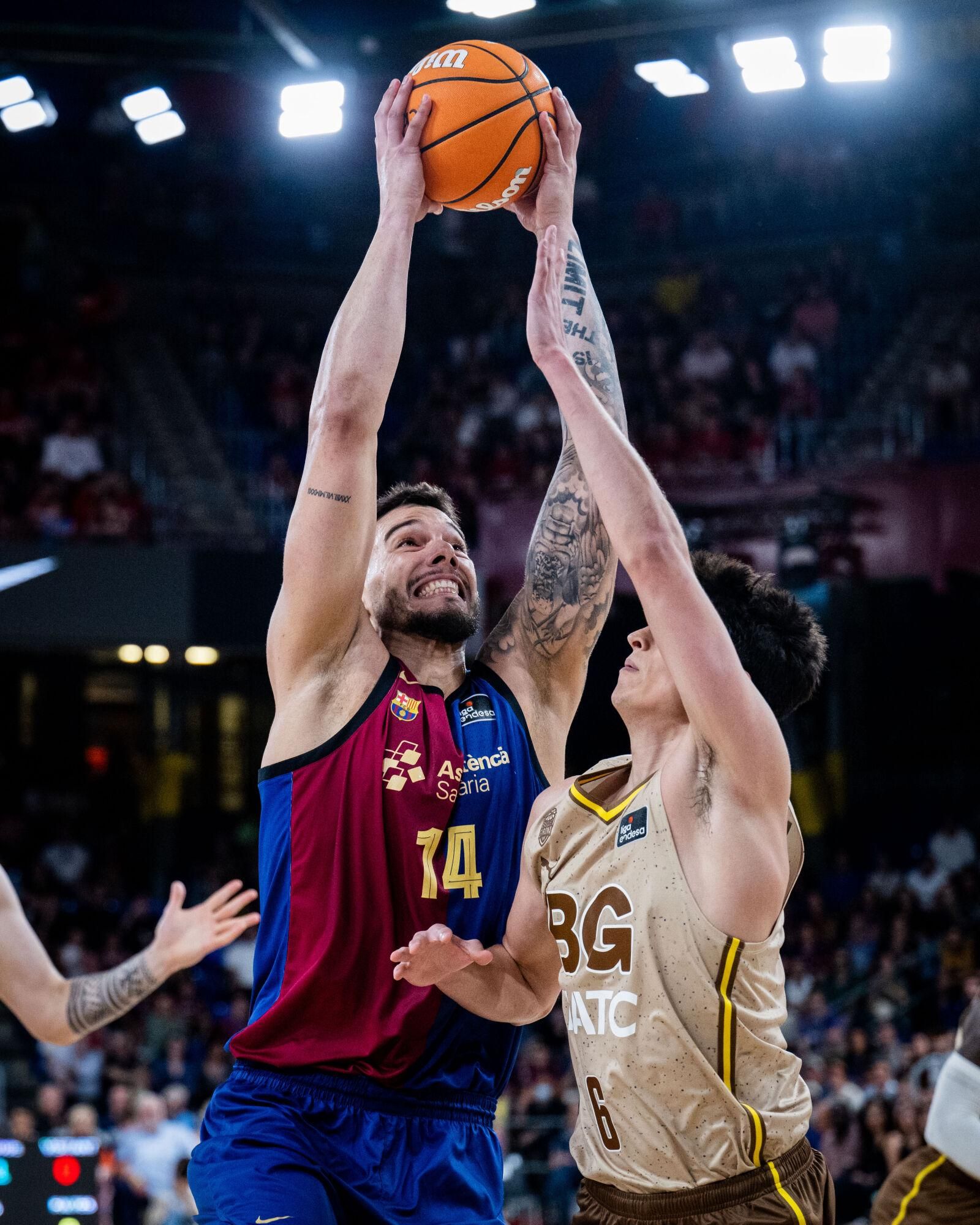 Barça - Bàsquet Girona, en imatges
