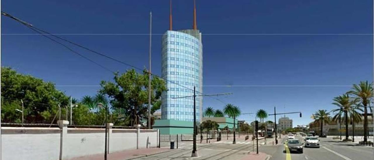 El hotel de 15 plantas del Cabanyal que cambiará el &#039;skyline&#039; del Marítimo