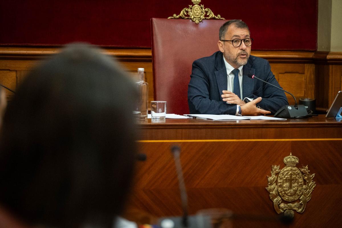 Pleno en el Ayuntamiento de Santa Cruz de Tenerife (27/03/2026)