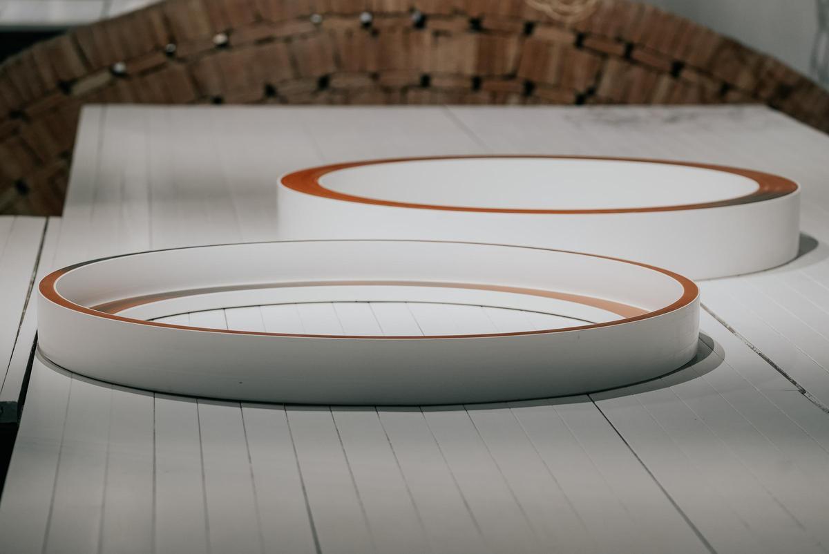 Una obra de la bienal, en imagen de archivo.