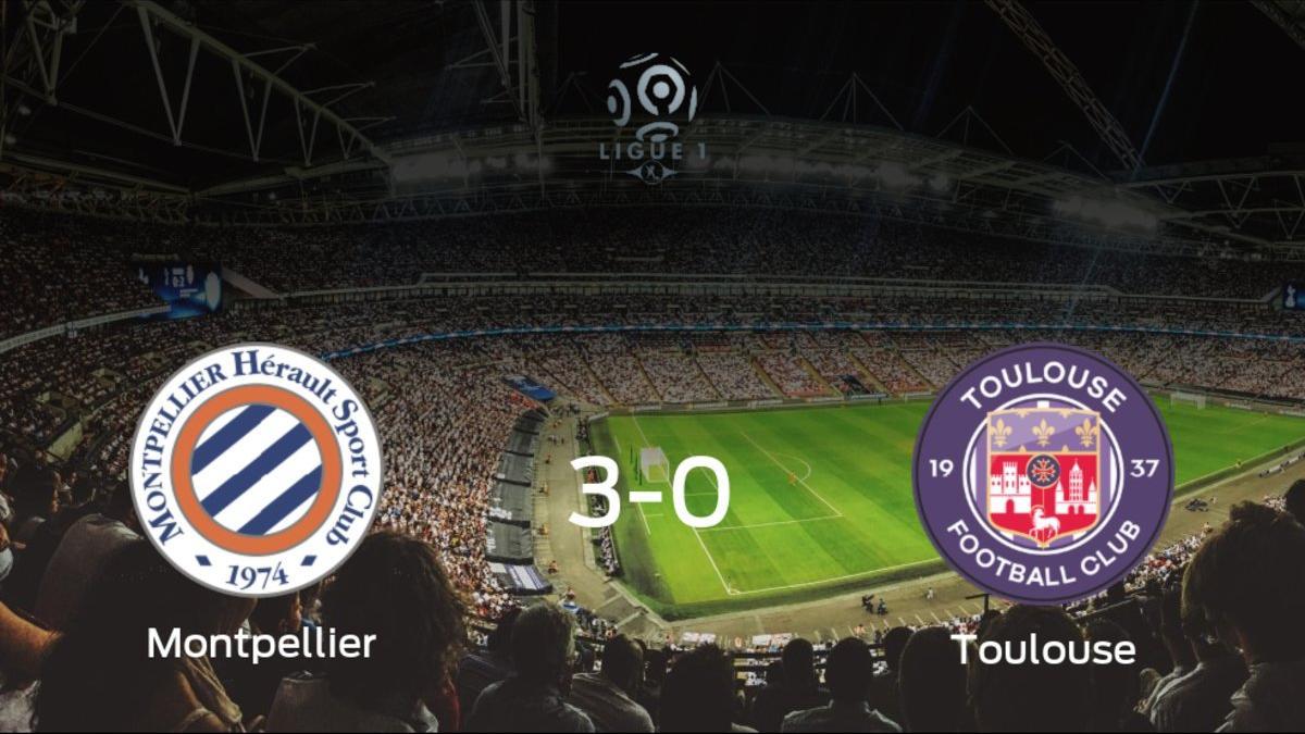 Los tres puntos se quedan en casa: goleada del Montpellier HSC al FC Toulouse (3-0)