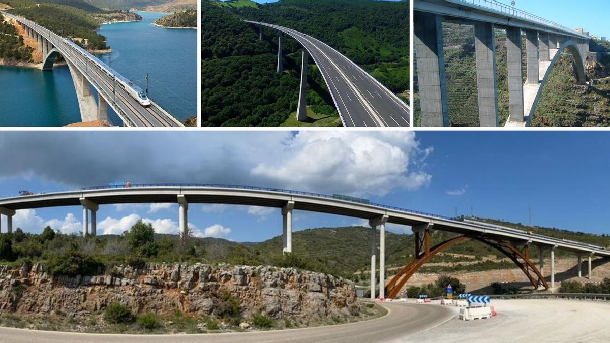 CONSTRUCCIONES ESPECTACULARES | Morella sube al podio de los viaductos más  espectaculares de España