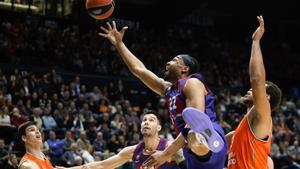 78-88. Un sólido Barça recupera el paso y complica el play-in del Valencia