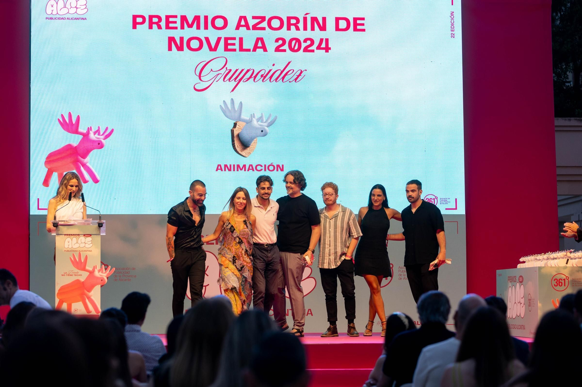Gala de los premios Alce de publicidad en Benidorm