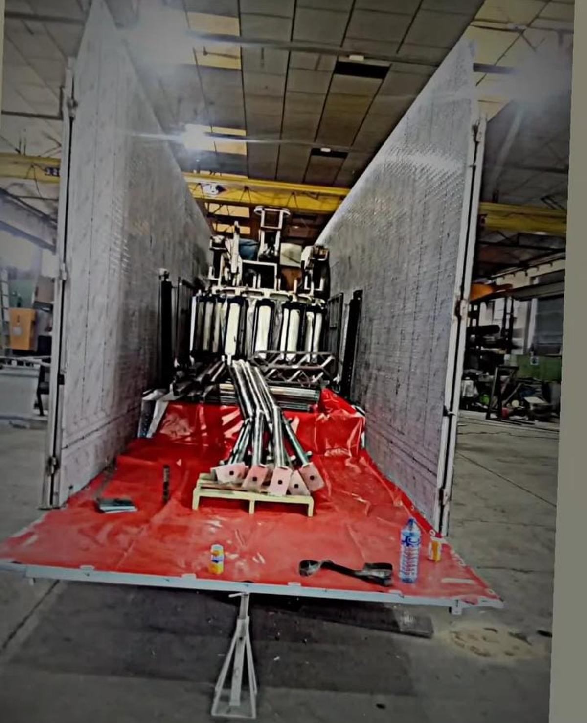 Les imatges del 'saltamontes' robat a Sant Gregori