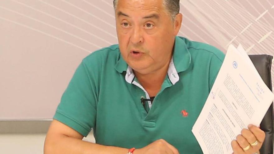 Javier Pérez recurre la aprobación del sueldo del alcalde de Callosa de Segura
