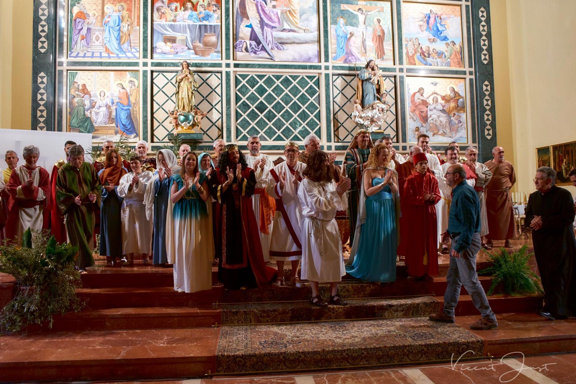 El jucio a Jesús en la iglesia de Sant Josep de Gandia