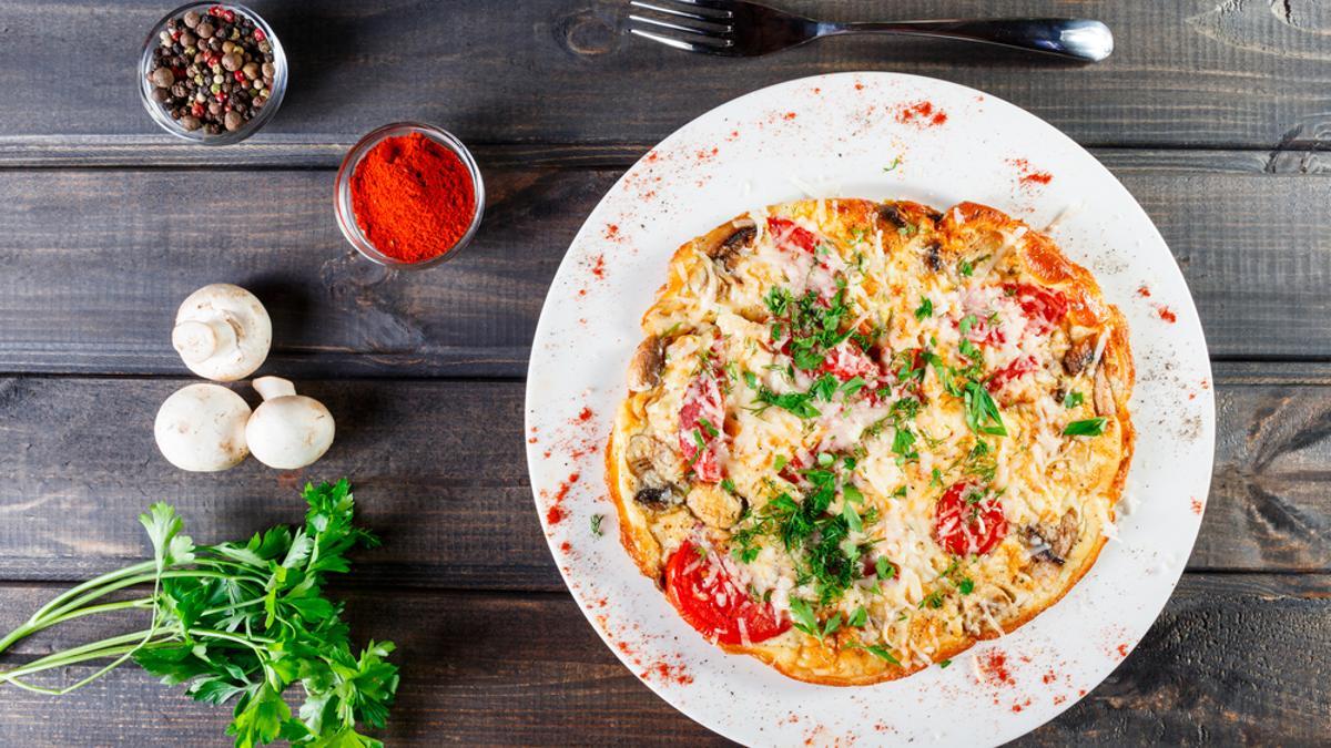 Aprende cómo hacer una deliciosa Tortillapizza.