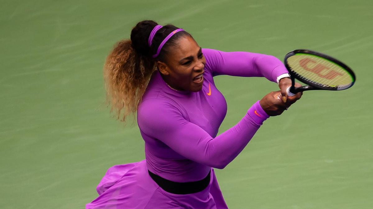 Serena Williams en la final del US Open 2019