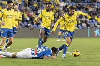 El Espanyol toca fondo en Gran Canaria