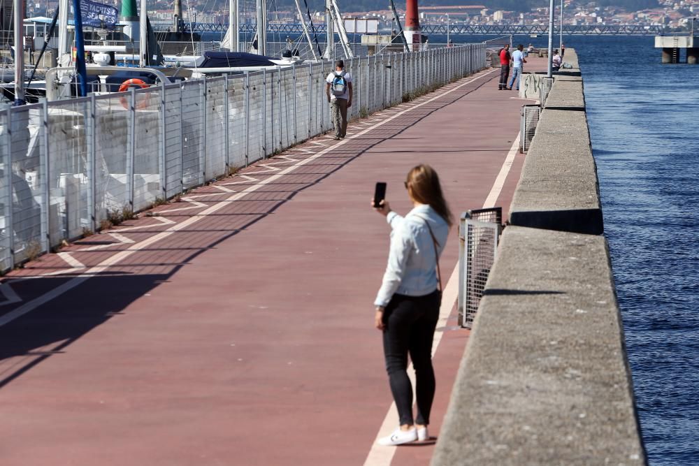 El paseo hundido, dos meses después del siniestro // Marta G. Brea