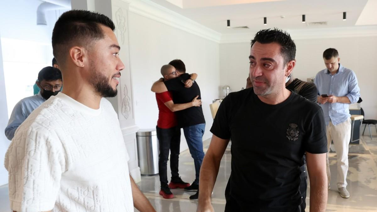 Xavi se despide de la plantilla del Al-Sadd