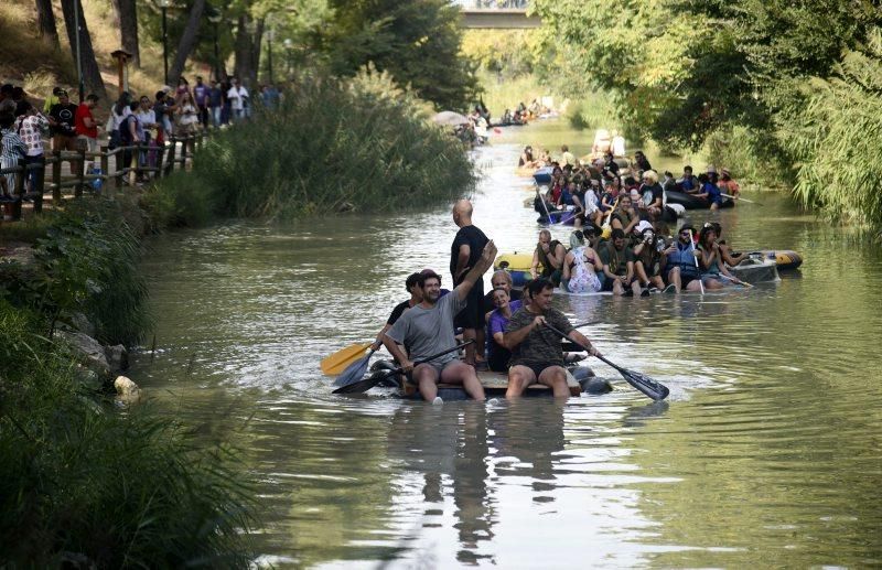 Bajada del Canal de Torrero en Zaragoza