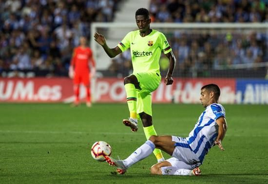 LaLiga: Leganés-Barcelona, en imágenes