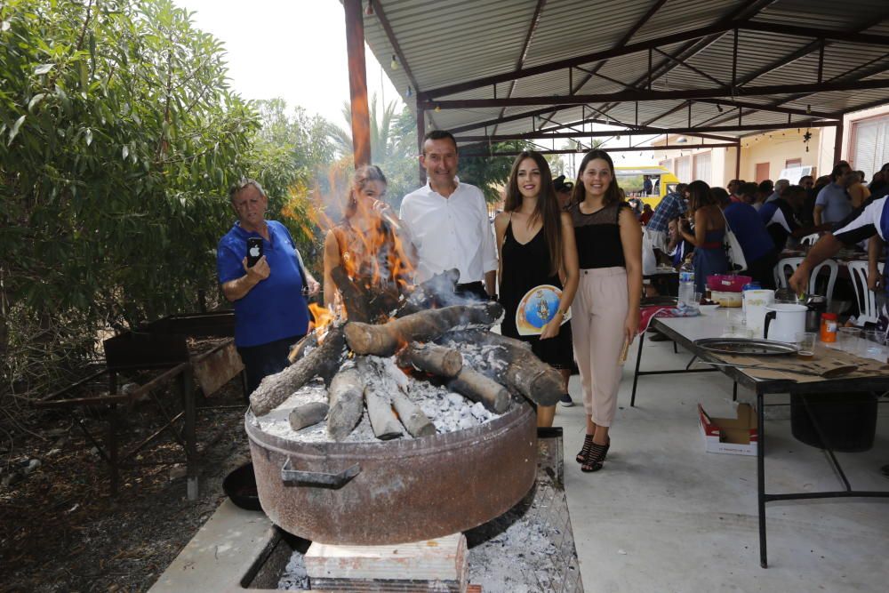 Costra para recibir las fiestas de agosto