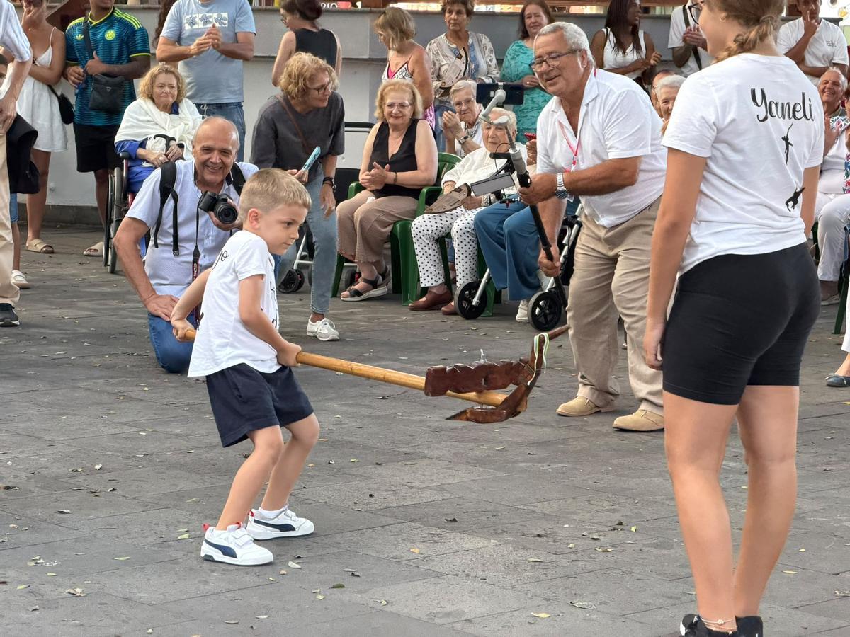 Romería del Carmen en el barrio de San Gregorio, en Telde