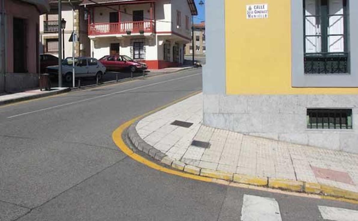 La calle José González Muniello, un peligro para los vecinos