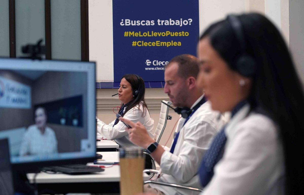 Las entrevistas para los trabajos que no eran en Málaga y provincia se hicieron por videoconferencia