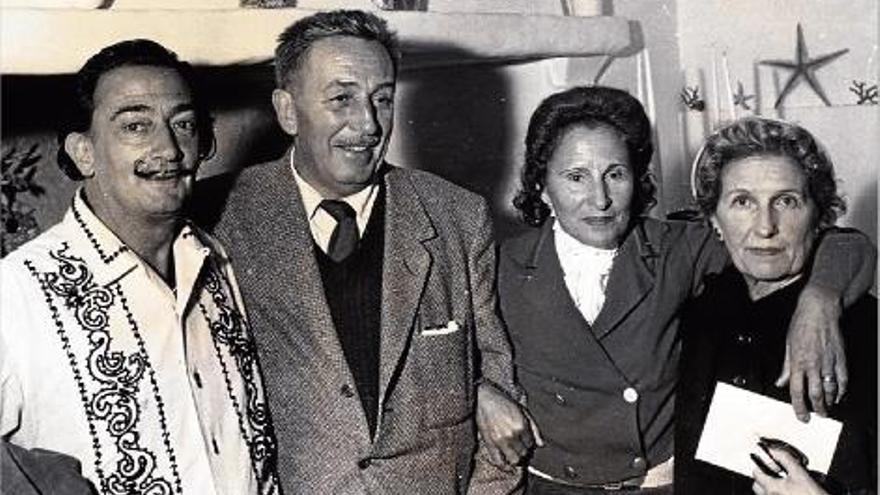 Dalí i Disney varen coincidir en nombroses ocasions