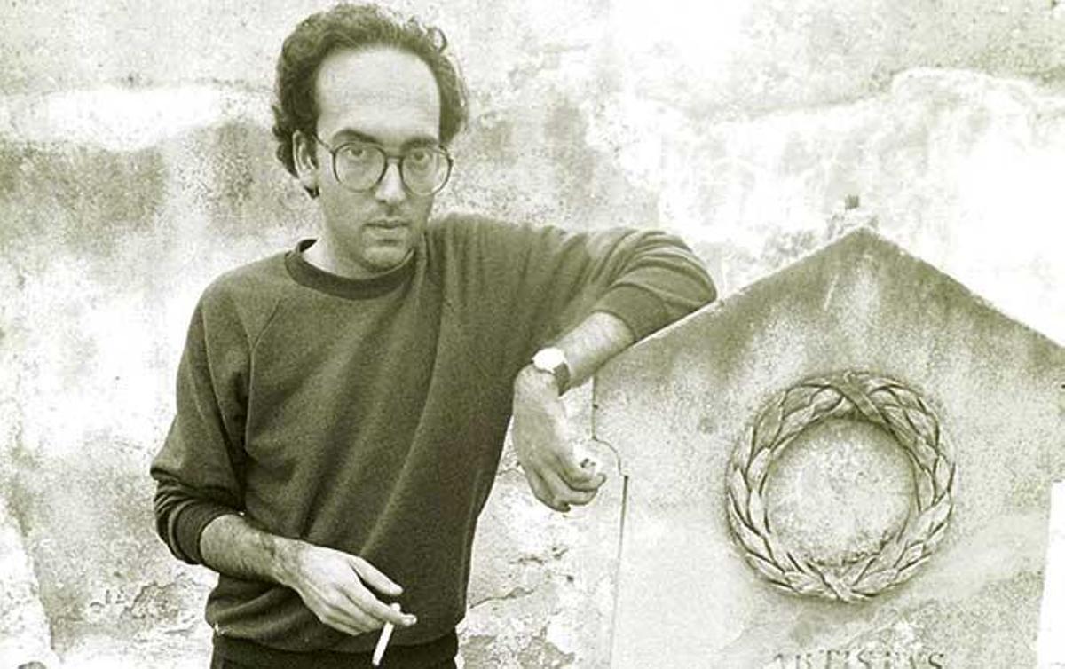 Andreu Vidal (Palma, 1959-1998), en el cementerio de Ciutat.