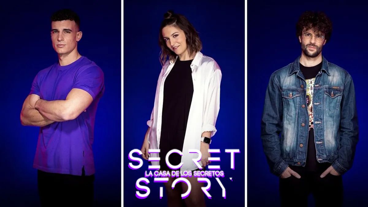 Adrián, Marta y Rafa, los finalistas de 'Secret Story 2'