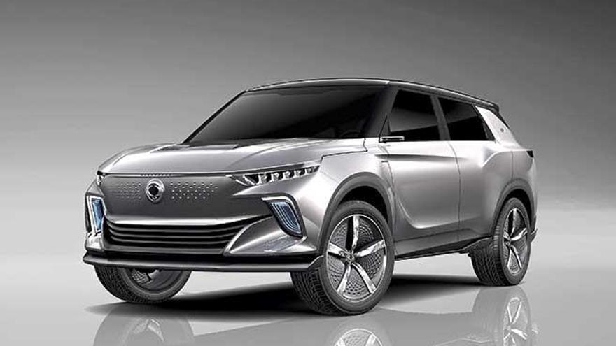 Ssangyong Concept e-SIV: Tendencias eléctricas