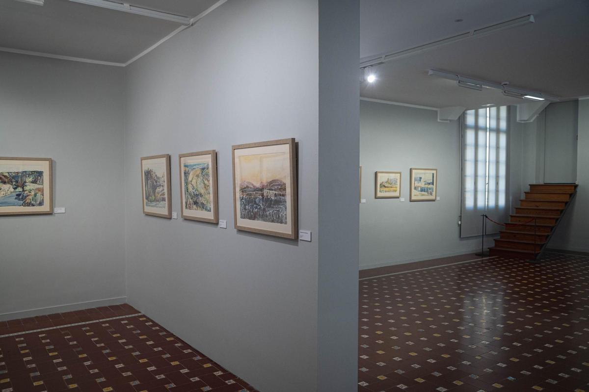 La exposición 'Galarza. Obra oculta'.