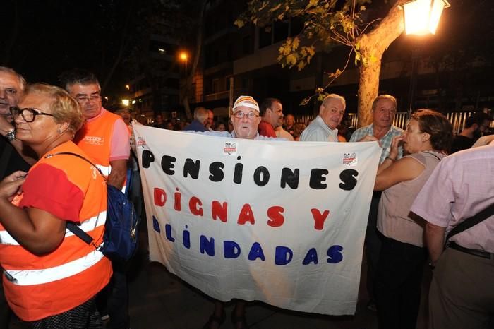 Los pensionistas toman la calle