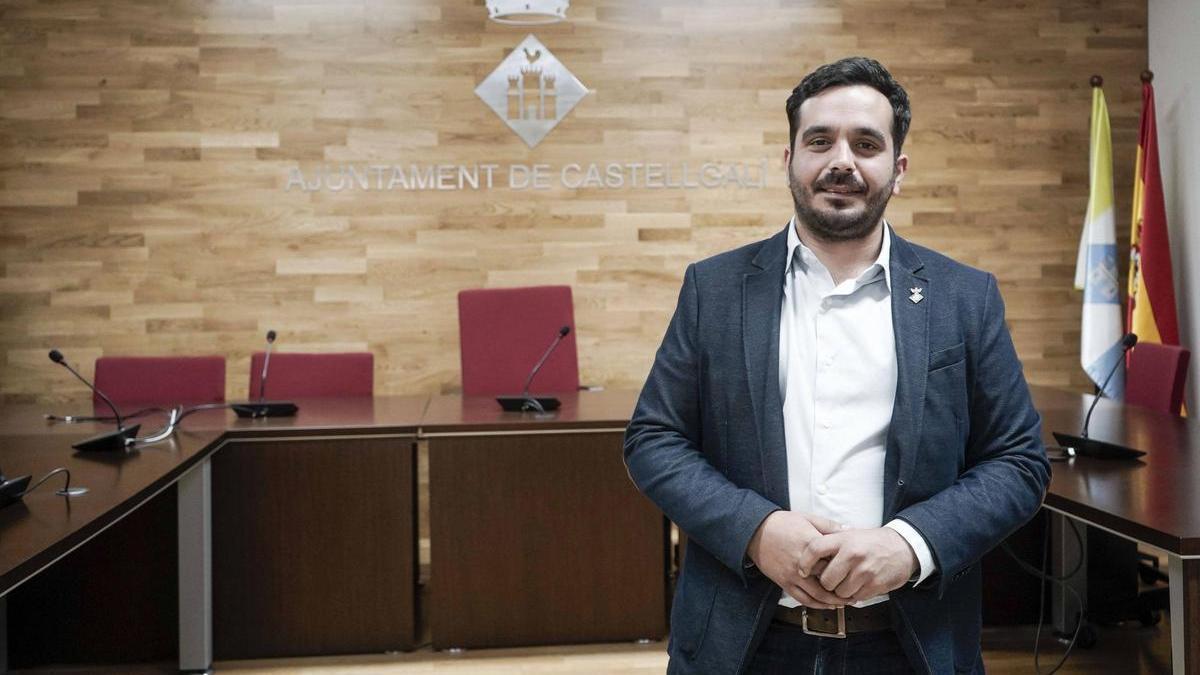 Marcos Álvarez té 33 anys i és el nou alcalde de Castellgalí