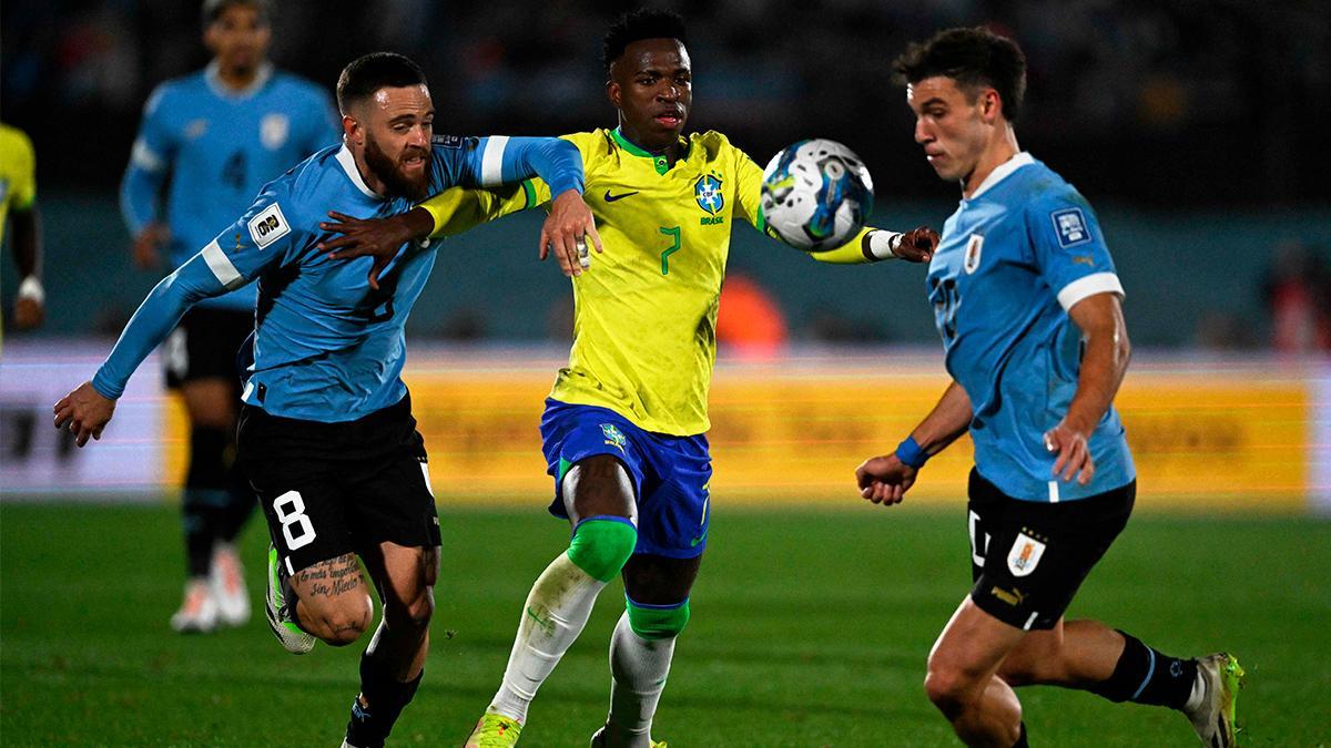 Uruguay - Brasil | La jugada de Vinicius