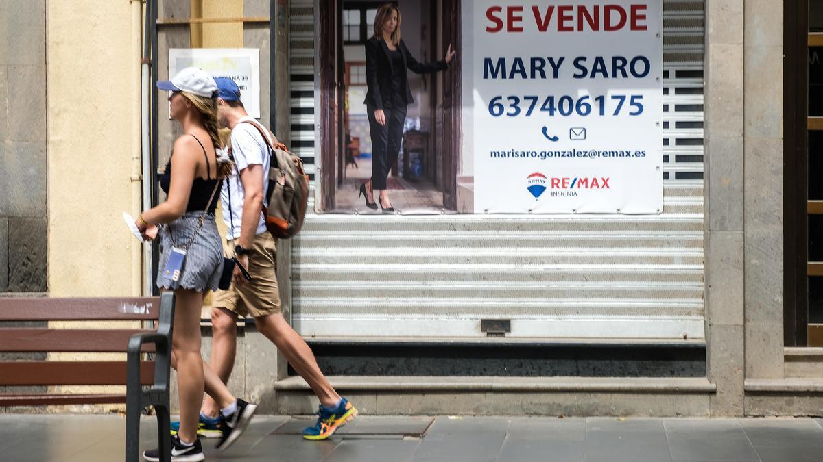 Un local comercial a la venta.