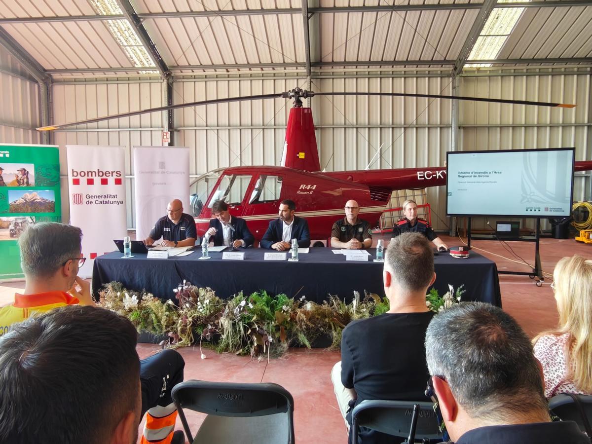 Les imatges de la presentació de la campanya forestal