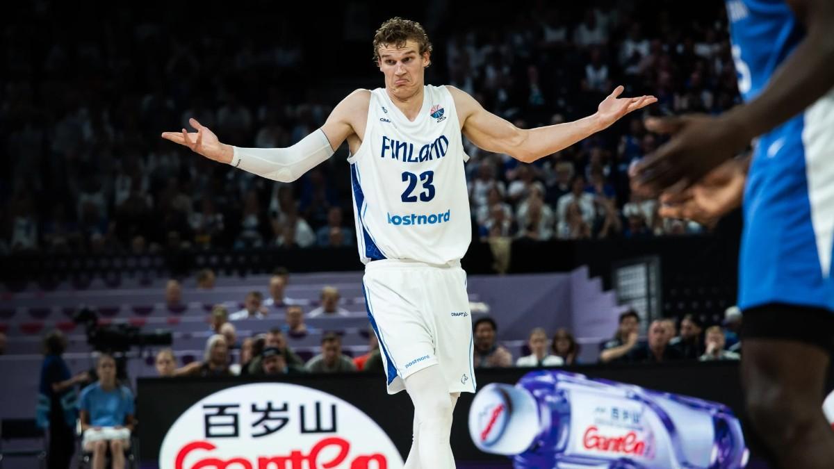Lauri Markkanen volvió a hacer historia en el Eurobasket al anotarle 43 puntos a Gran Bretaña