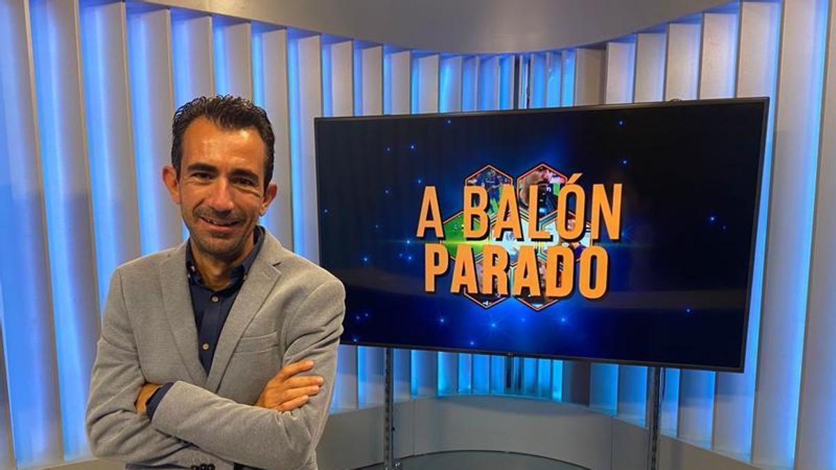 Juanma Romero, en el plató del programa