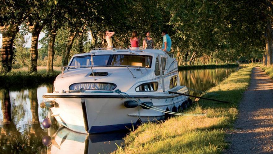 Una imagen del Canal du Midi.