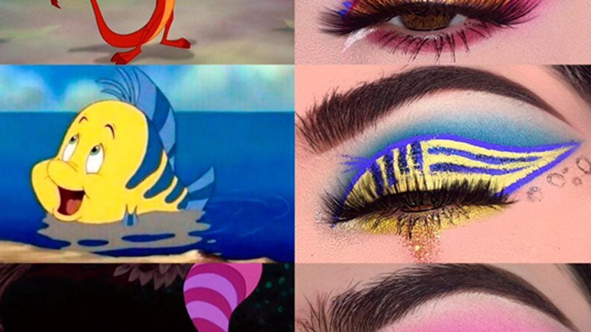 Maquillaje inspirado en personajes Disney