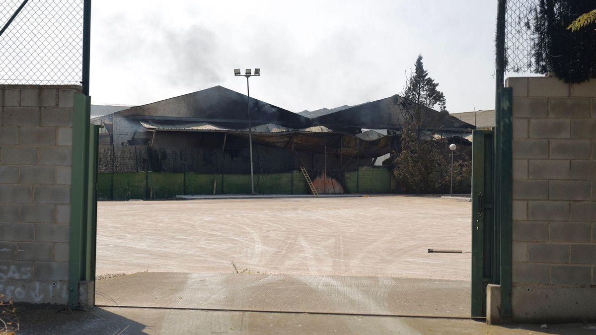 Incendio de Utebo: el día después