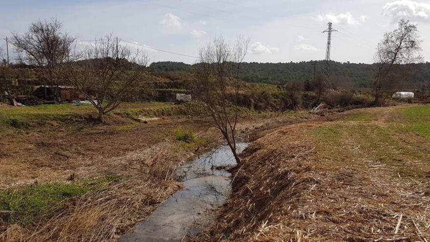 Riera del Mujal, al terme municipal de Navàs